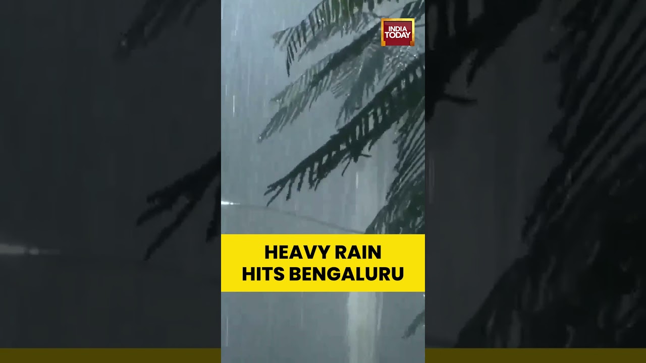 Heavy Rain Hits Bengaluru City | Karnataka News | Bengaluru News | Rain