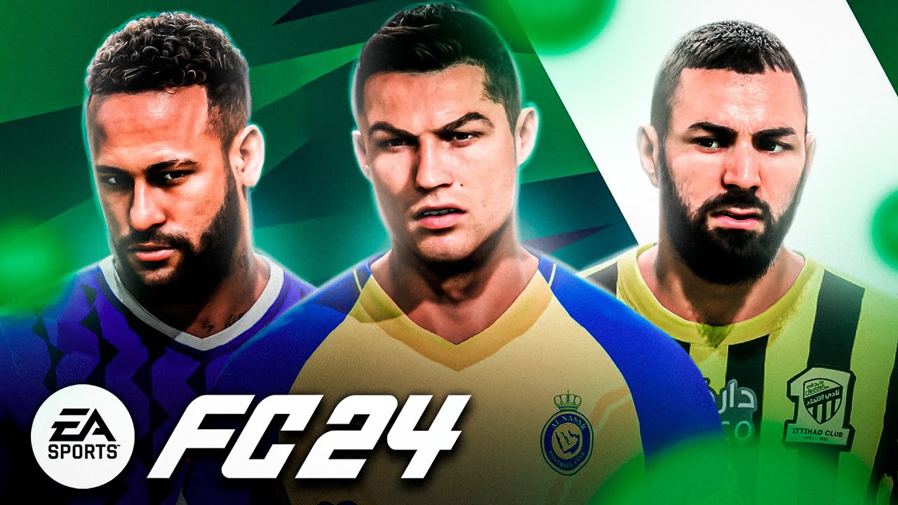 SIMULEI A LIGA SAUDITA NO EAFC 24! QUEM LEVOU NEYMAR OU CR7!?