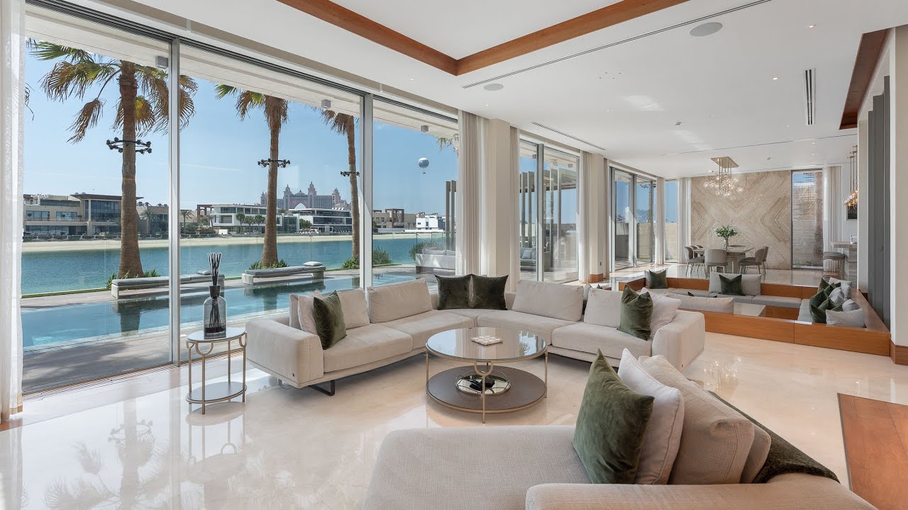 Spectacular Contemporary Palm Jumeirah Villa