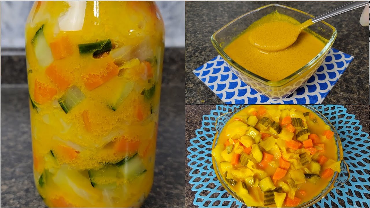 طريقة العمبة / العنبة العراقية الاصلية مع اطيب طرشي عمبة ويكون جاهز خلال يوم واحد