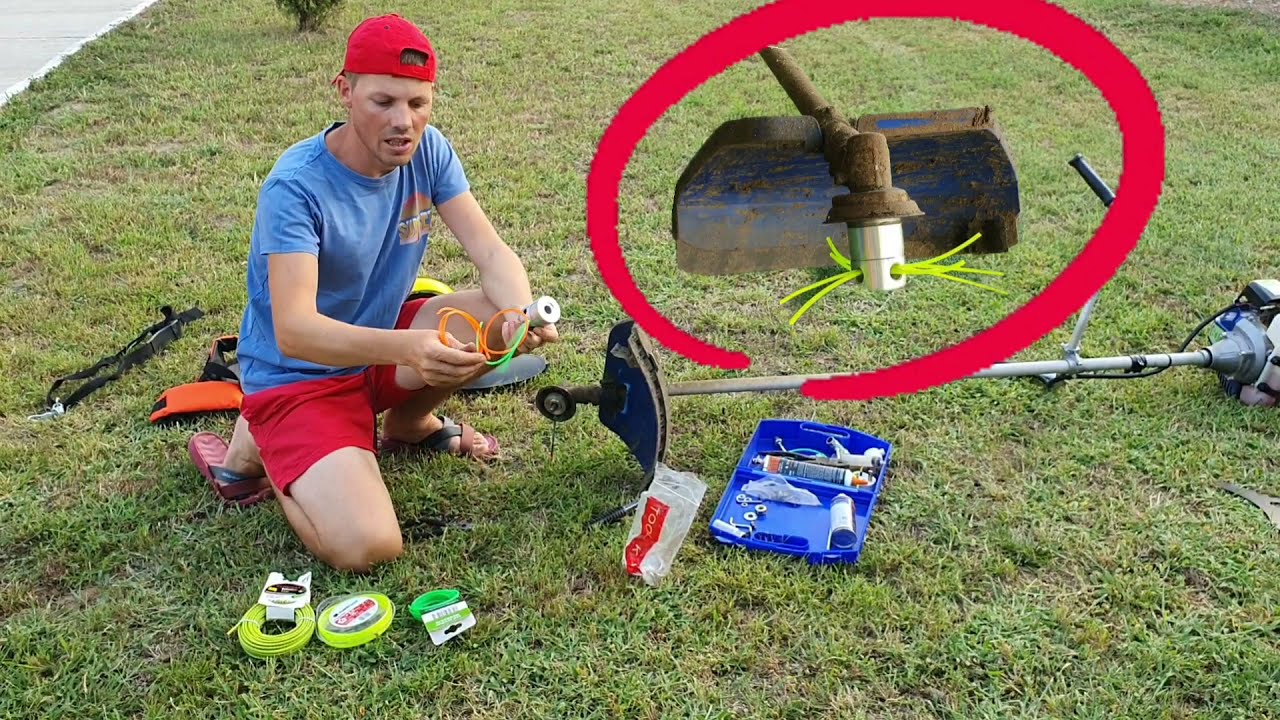 TAMBUR CU CARE NU PIERZI DIN FIR Motocoasa