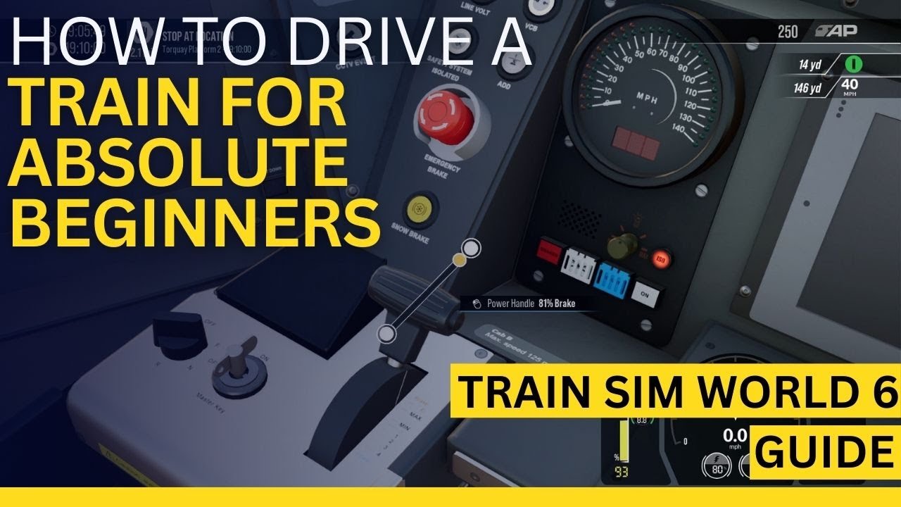 Как управлять поездом в Train Sim World 6 – Полное руководство для начинающих.