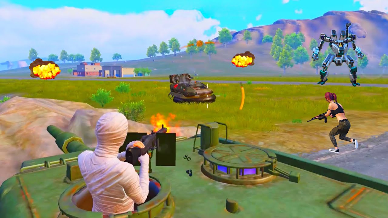 Hovercraft Tried to Challenge a Tank 😈