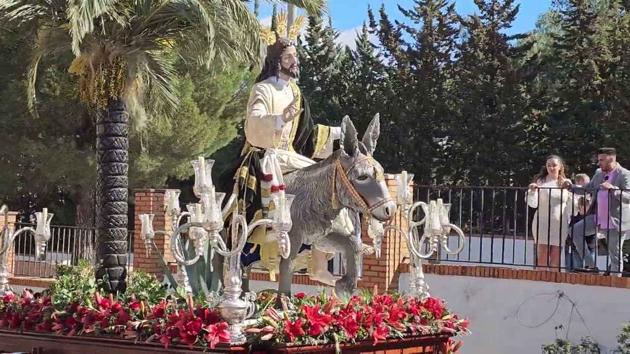 Nuestro Padre Jesús en su Entrada Triunfal en Jerusalén.  8K. Ronda 2023