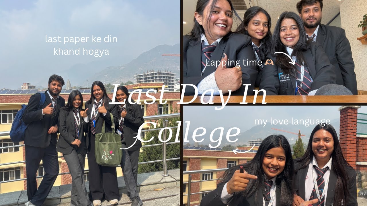 LAST DAY OF COLLEGE LIFE!🥲VLOG ||Dit University || Dehradun⛰️||#collegelife #dituniversity #trending