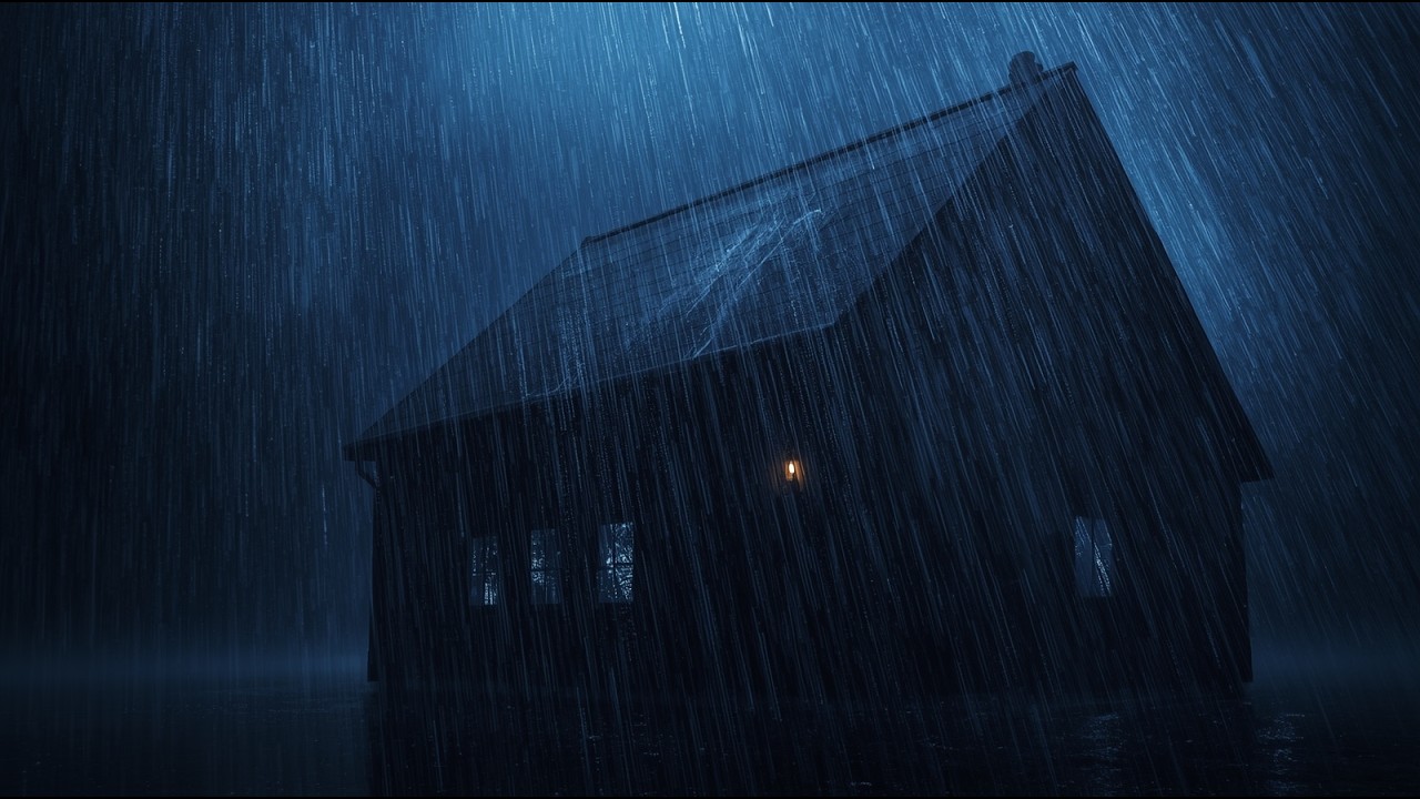 Sleep BETTER Tonight - Heavy Rain (Softened) - 10 Hours #25