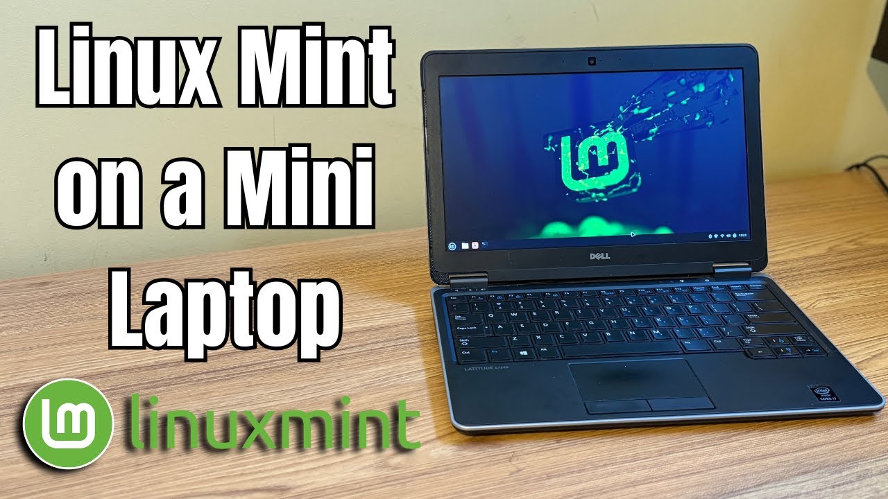 Linux Mint на мини-ноутбуке 2012 года выпуска.