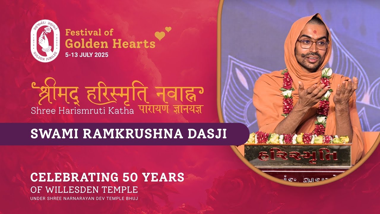 Day 6 PM Katha - Sahajanand Sahayate - Willesden Mandir