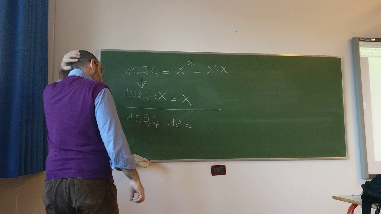 Trovare numero che moltiplicato per se stesso