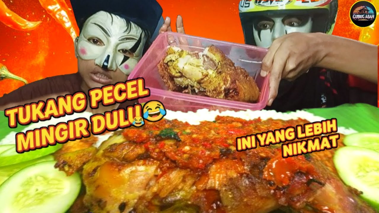 sumpah AYAM BAKAR DENGAN SAMBEL ALA PECEL AYAM BUATAN SENDIRI TERNYATA LEBIH MANTAP GENGS!!! 🤤