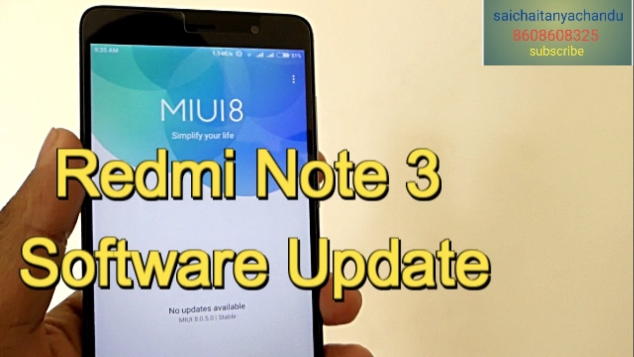 💥💥💥Redmi Note 3 Software Update 💥💥💥