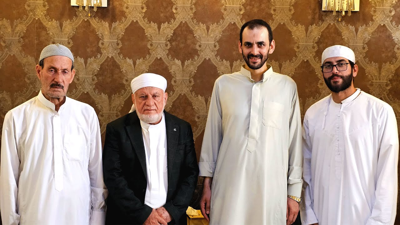 زيارة حضرة الشيخ د. سعد الله البرزنجي الى منزل السيد عبد الله الرفاعي.