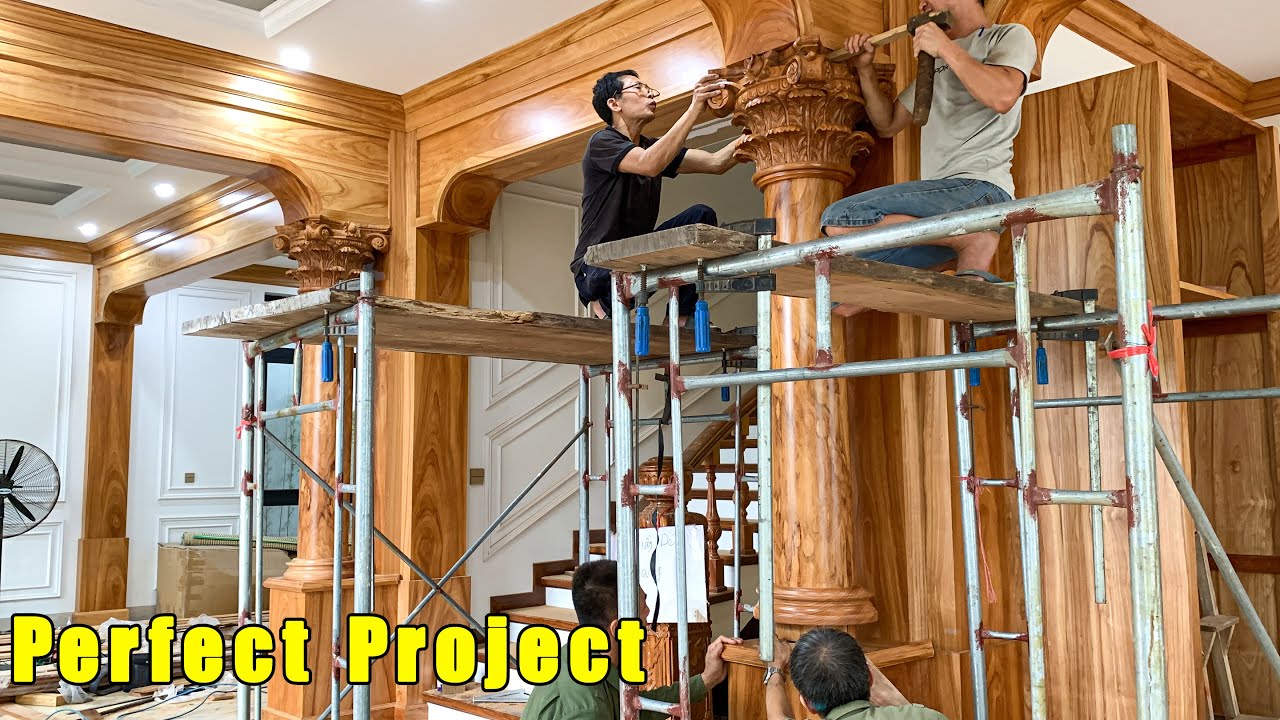 Crazy About The Carpenter's Great Idea - Mr. Van's Perfect Interior Design Makes Everyone Admire