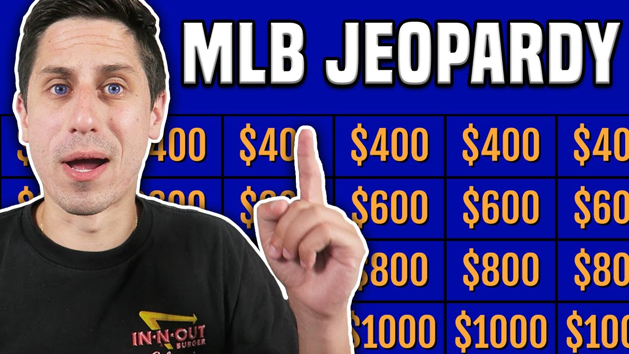 MLB Jeopardy - 2021 MLB Trivia Edition