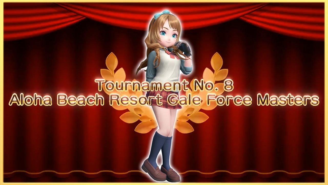 Everybody's Golf: Hot Shots - Online Tournament 8: Aloha Beach Resort [Gale Force]