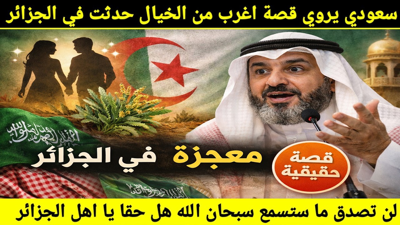 قصة اغرب من الخيال حدثت في الجزائر يحكيها شيخ سعودي كأنها معجزة شاهد القصة لن تصدق