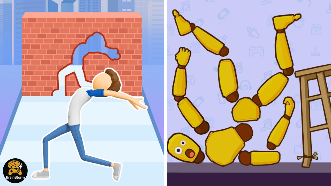 What Happens When You Play Kick & Break Ragdoll Games Vs Through The Wall?