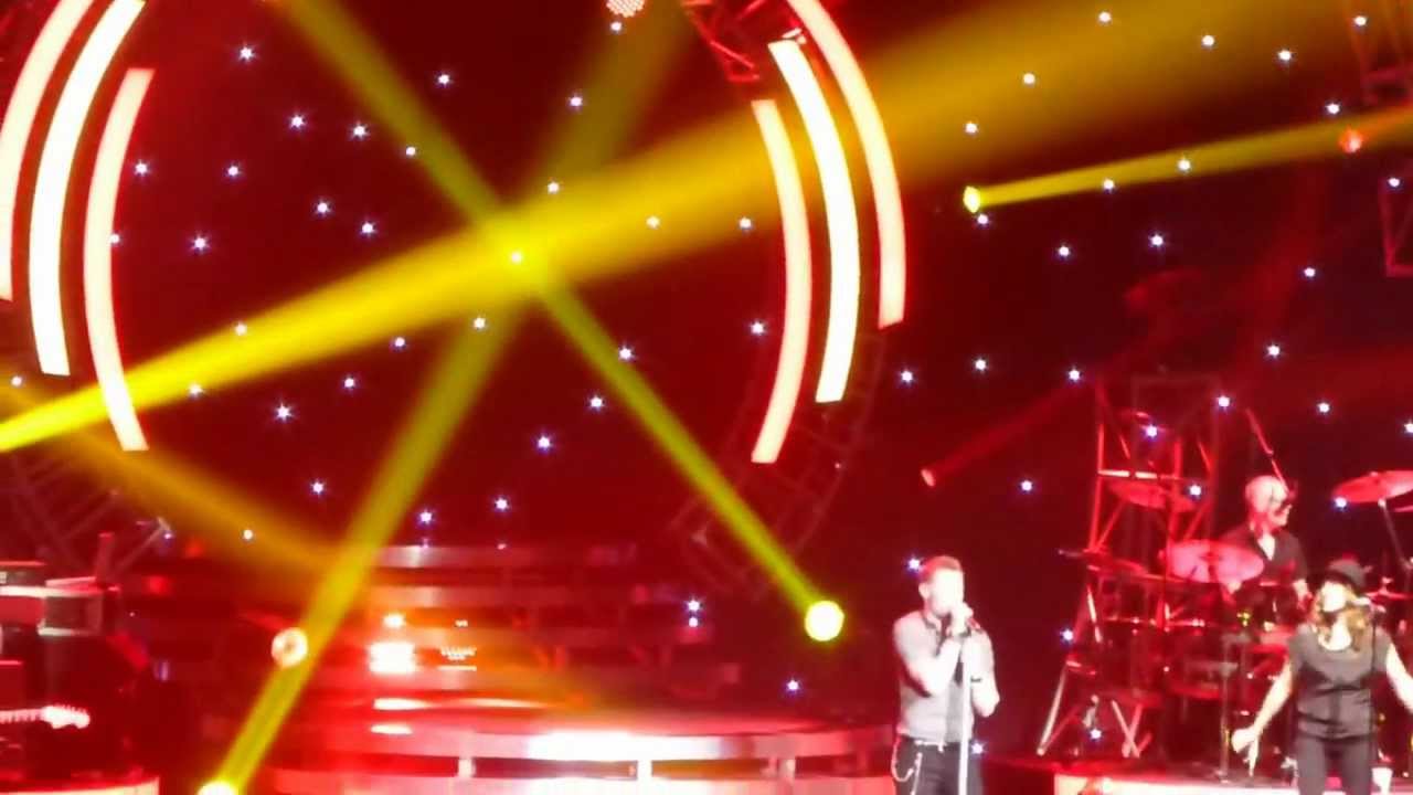 Ronan Keating Life Is A Rollercoaster. Liverpool Echo Arena  1.2.13..