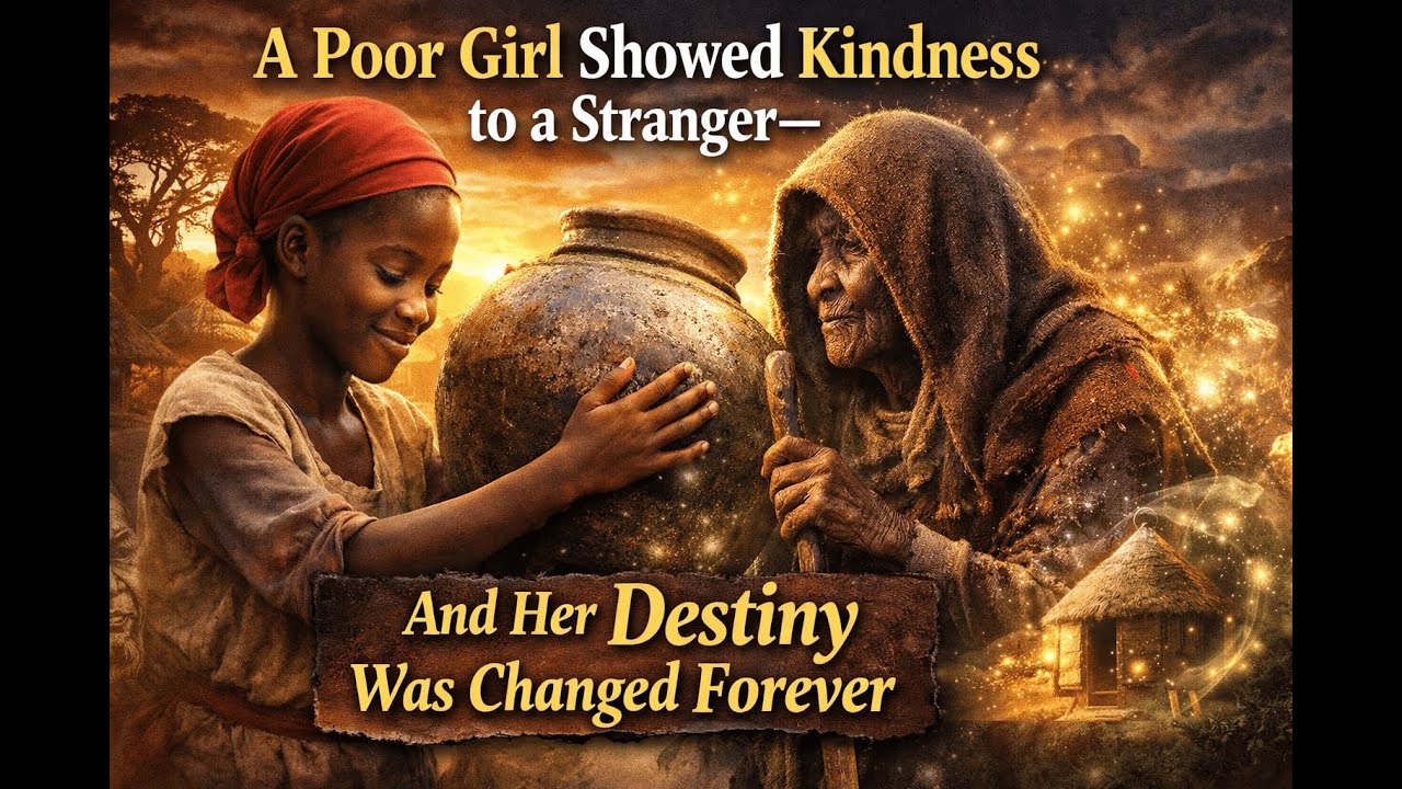 Poor Girl Showed Kindness to a Stranger—and Her Destiny Was Changed Forever | African Folktales