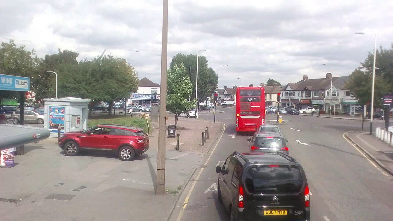 🇬🇧 FULL ROUTE VISUAL | Transport for London Bus Route 372: Lakeside - Hornchurch