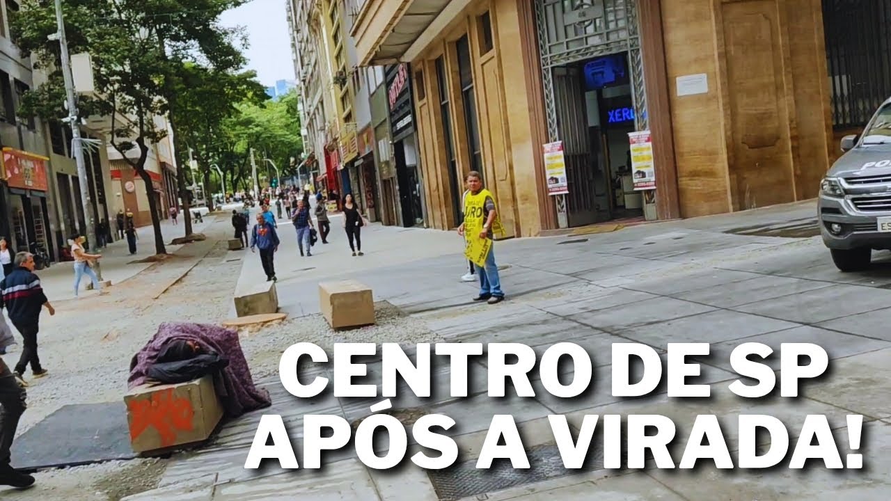 A REALIDADE DO CENTRO DE SÃO PAULO APÓS A VIRADA DE ANO 😳