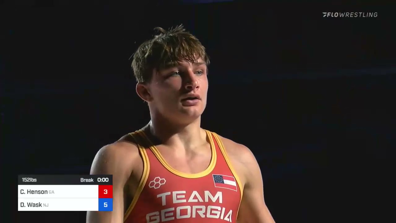 152 Lbs Final - Caleb Henson, Georgia Vs Daniel Wask, New Jersey 0a97