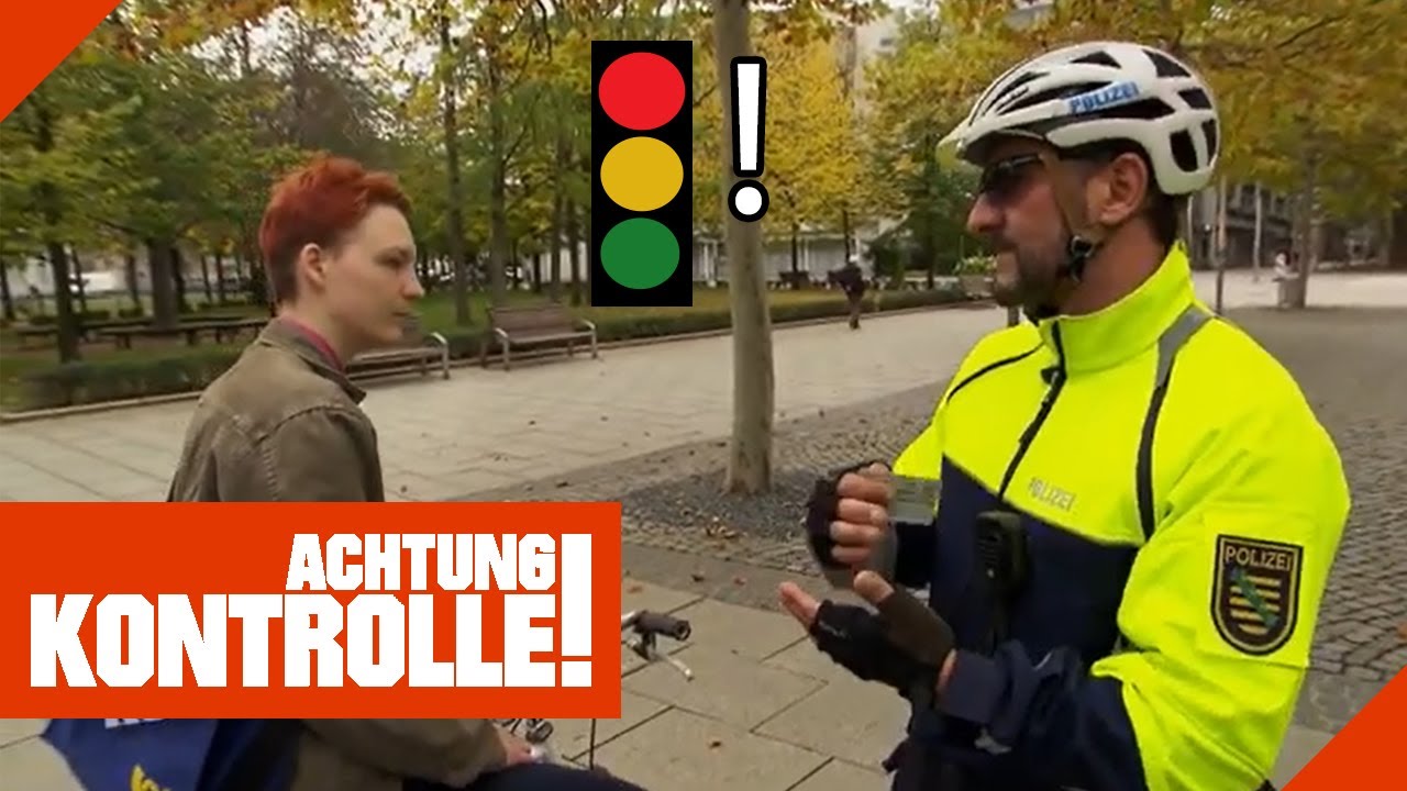 Bei ROT über die Ampel! Auch mit dem Fahrrad kostet das! | 2/2 | Kabel Eins | Achtung Kontrolle