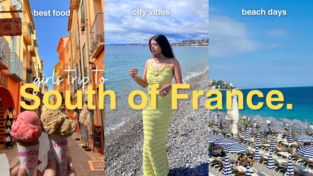 NICE chronicles ⛱️| Exploring South of France in 48 hours! ☀️