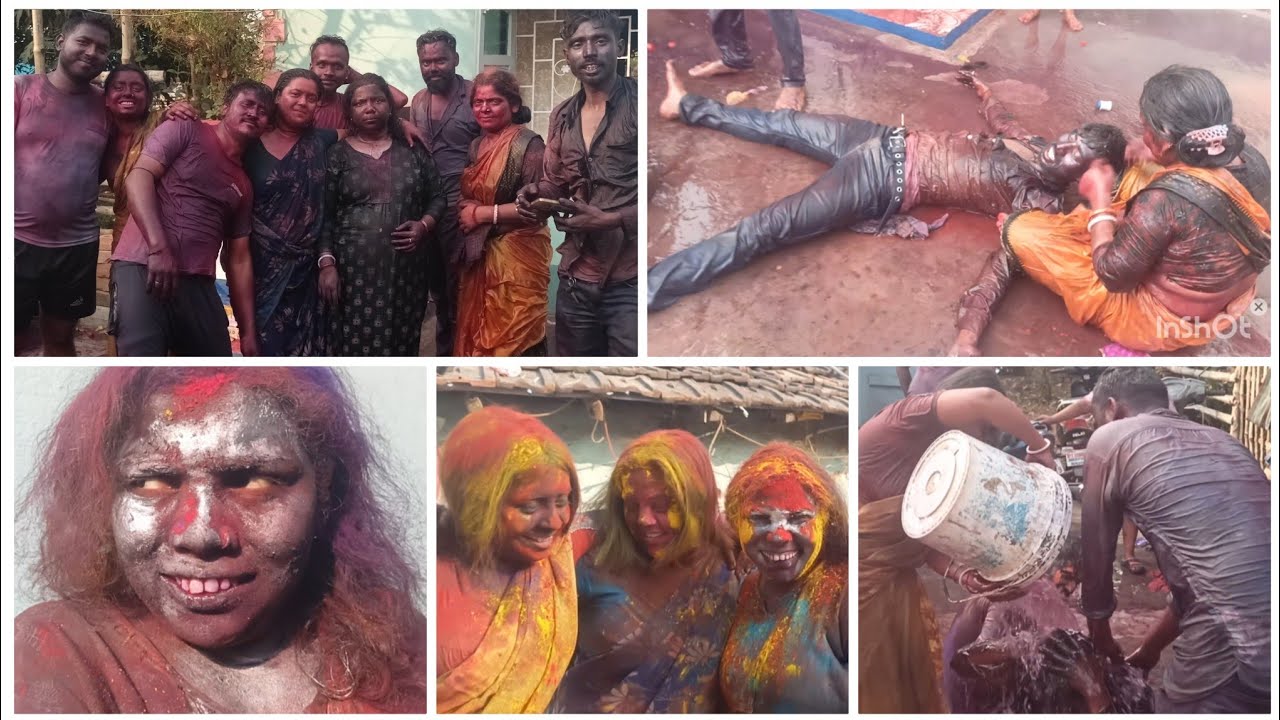 Holi special 2025 😁😁 #vlogwithtusi #bengalivlog