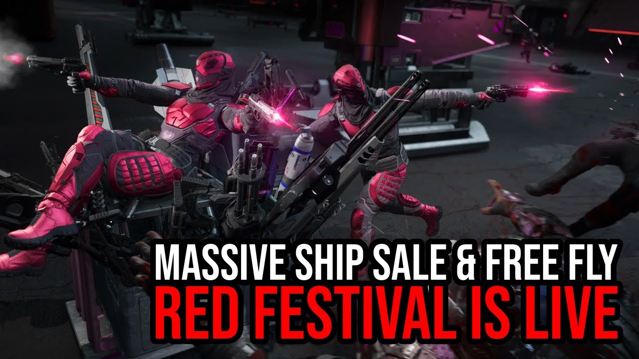 Star Citizen Red Festival, Free Fly, Coramor & MASSIVE Ship Sale ON NOW