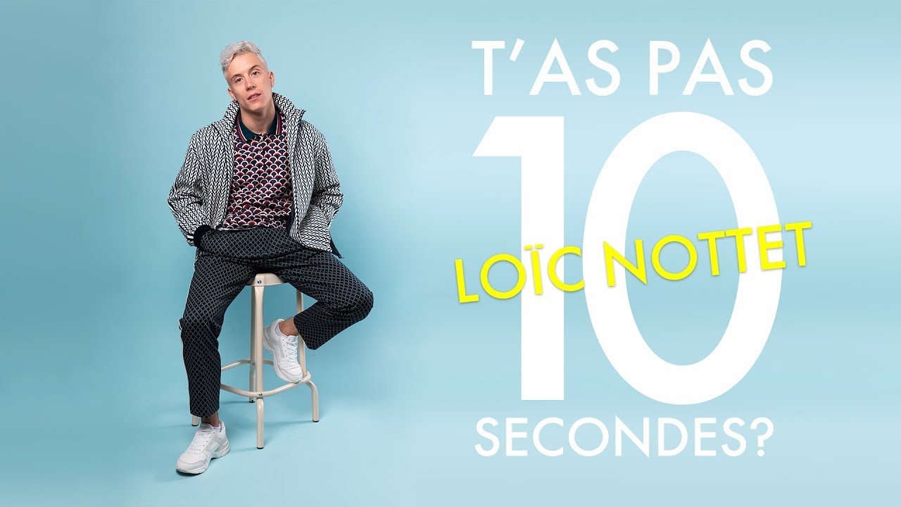 Loïc Nottet : on fire dans le studio du ELLE Belgique | T'as pas 10 secondes ? | ELLE Belgique