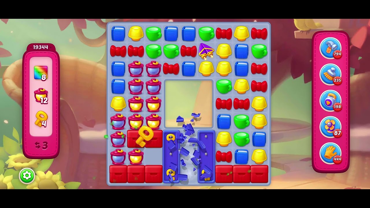 Homescapes Level 19344  -- No cheats