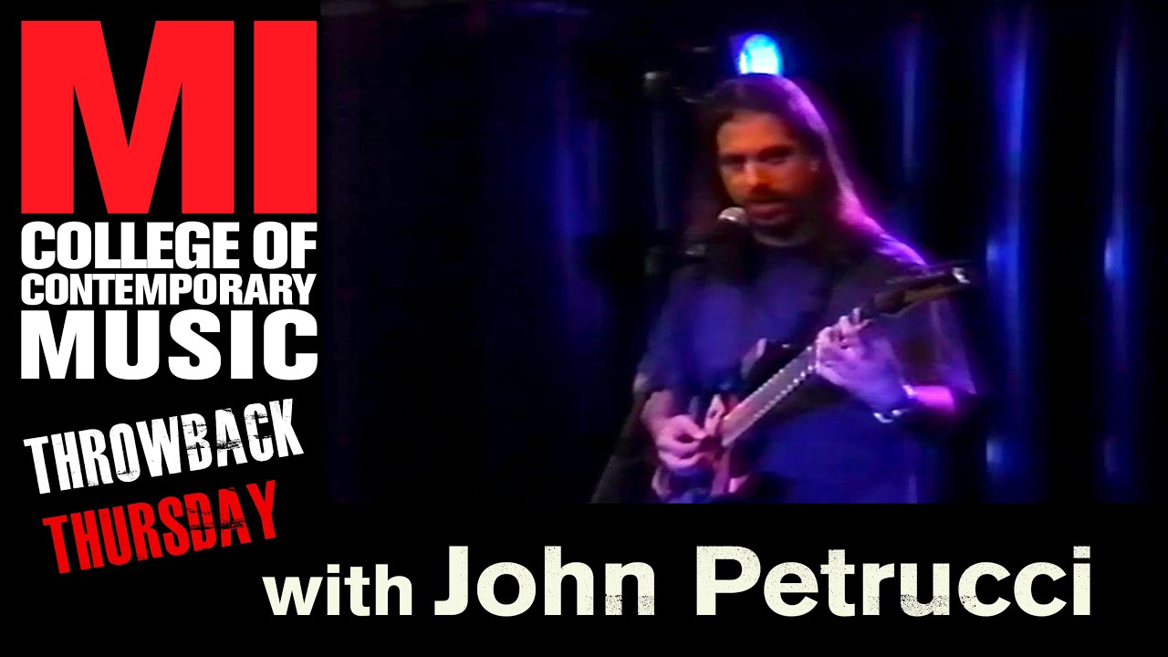 John Petrucci Throwback Thursday From the MI Vault 8/30/1998
