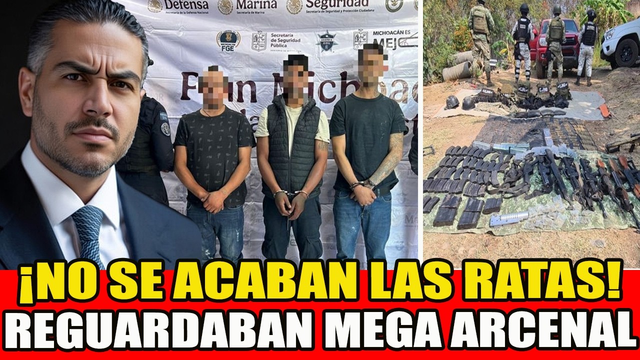 ¡LA PLAGA NO SE ACABA! MEGA OPERATIVO QUE RESULTA EN 5 DETENIDOS MÁS DEL CJNG