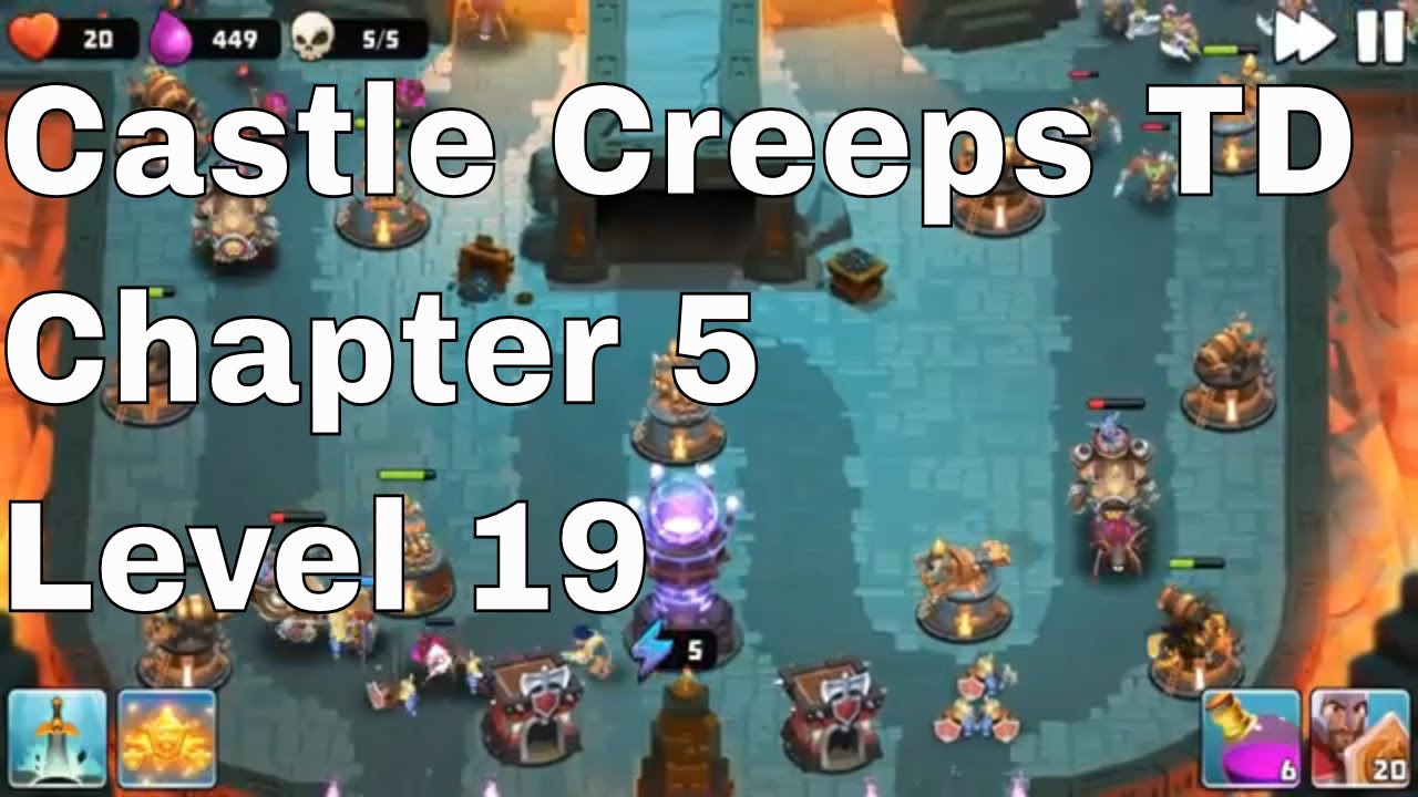 Castle Creeps Level 19