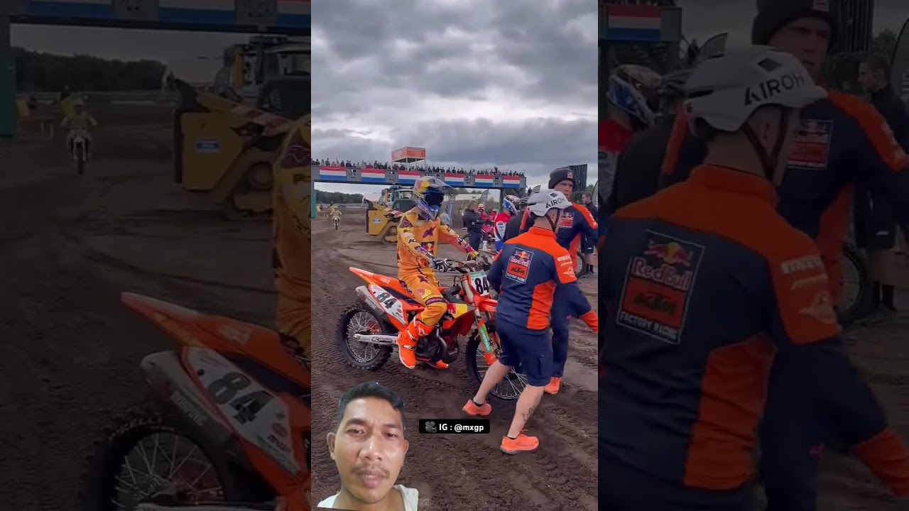 cara menurunkan shock depan agar pendek saat start ya #mxindonesia#gasstrack #shortvideo #fypシ゚viral