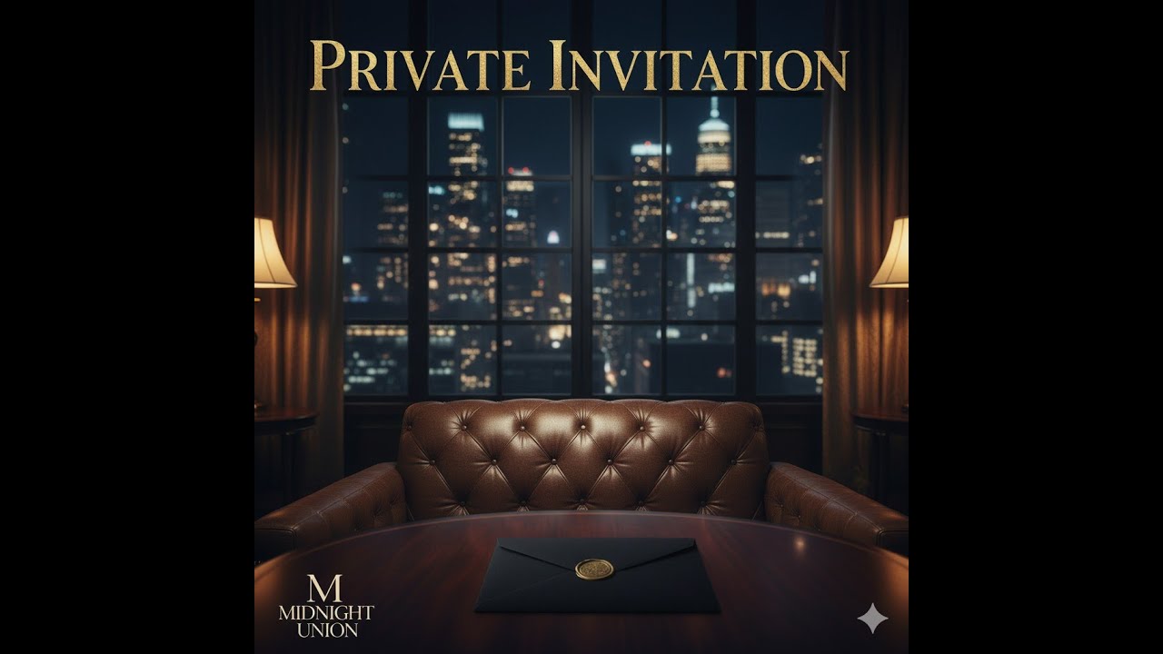 Private Invitation – Midnight Union | Grown & Sexy R&B for Late Nights (90s Soul, 2025 Vibes)