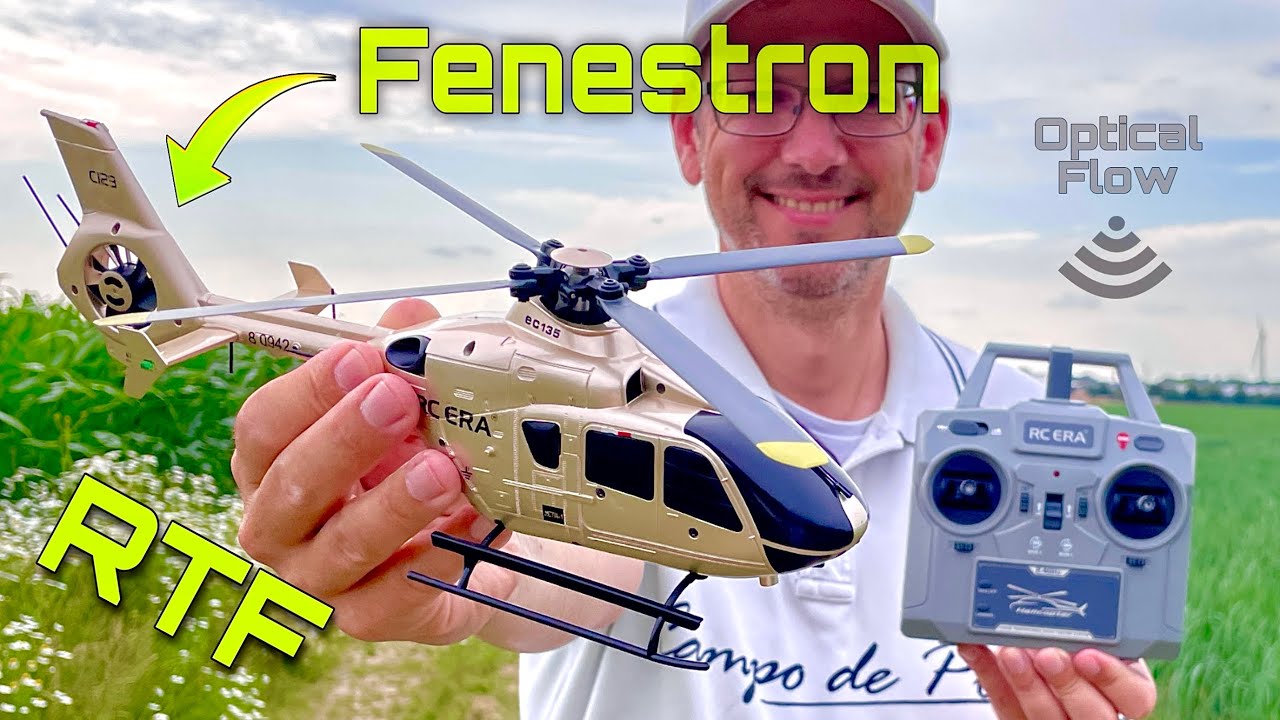 RC ERA C123 - mini scale EC135 mit Fenestron und H&ouml;hensensor f&uuml;r Einsteiger | Full Review deutsch