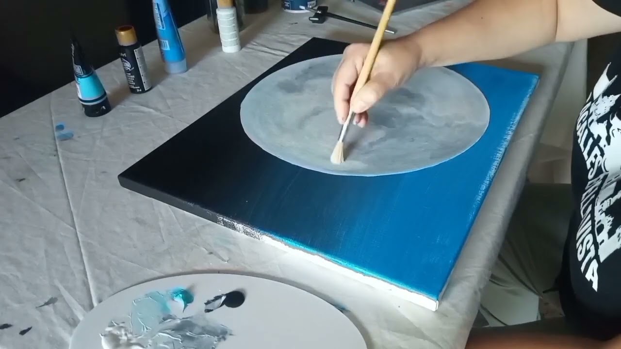Pintura acrílica, película 