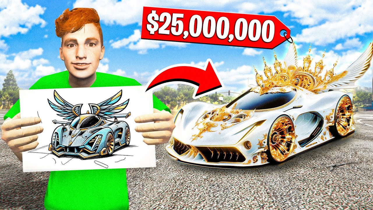 GTA 5 But Whatever You DRAW, I BUY!