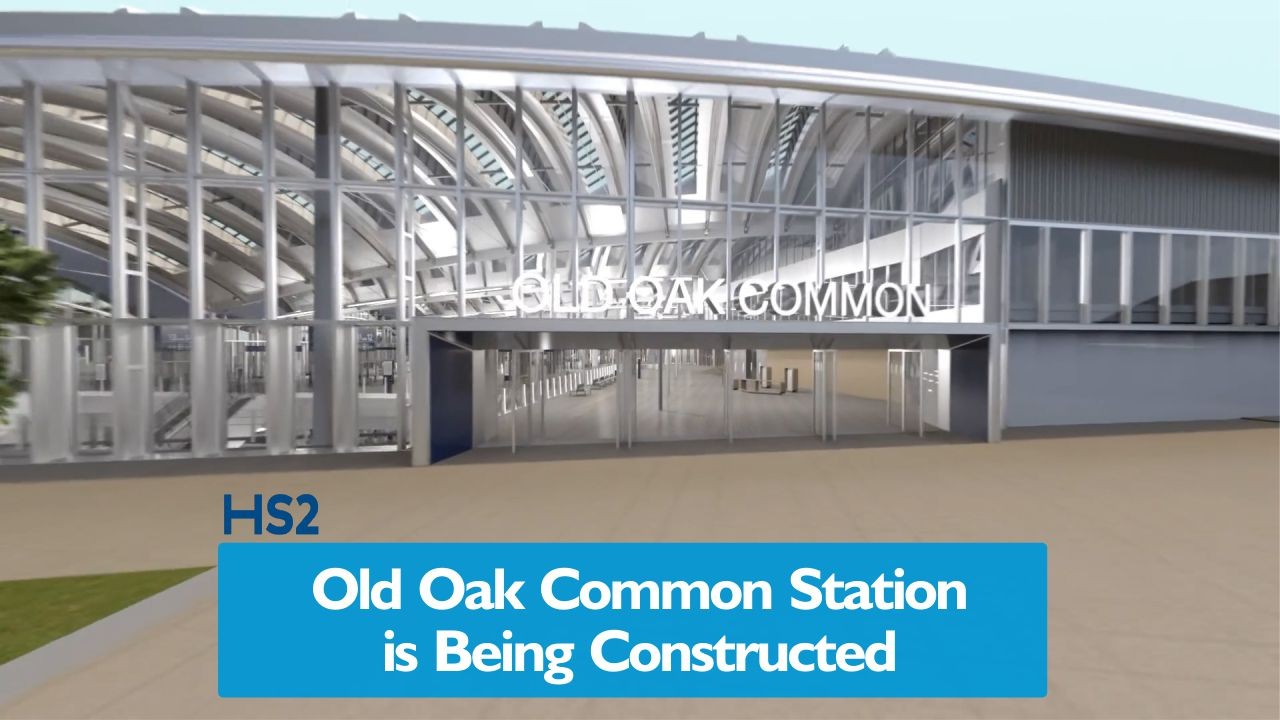 HS2 Old Oak Common Station Construction