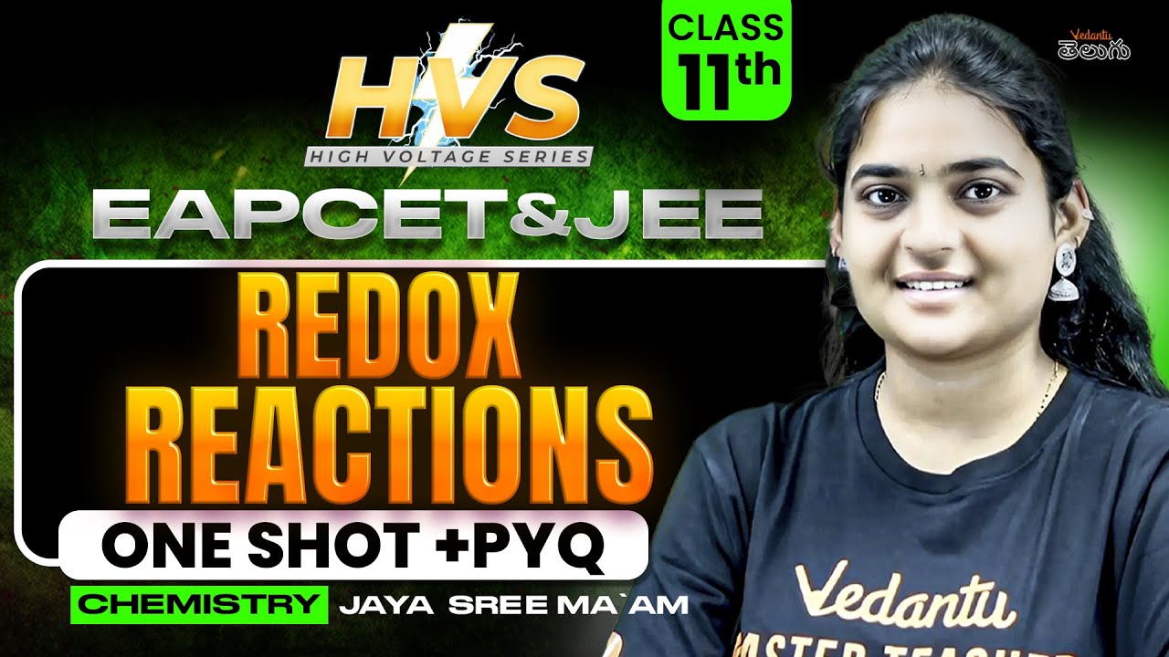 Redox Reactions | Class 11 | One shot + PYQs | EAPCET JEE 2026/27