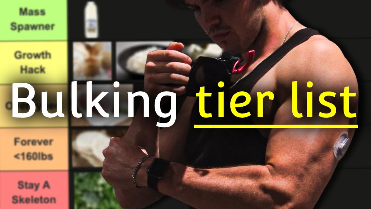 Best Bulking Foods For Skinny Guys (TIER LIST)