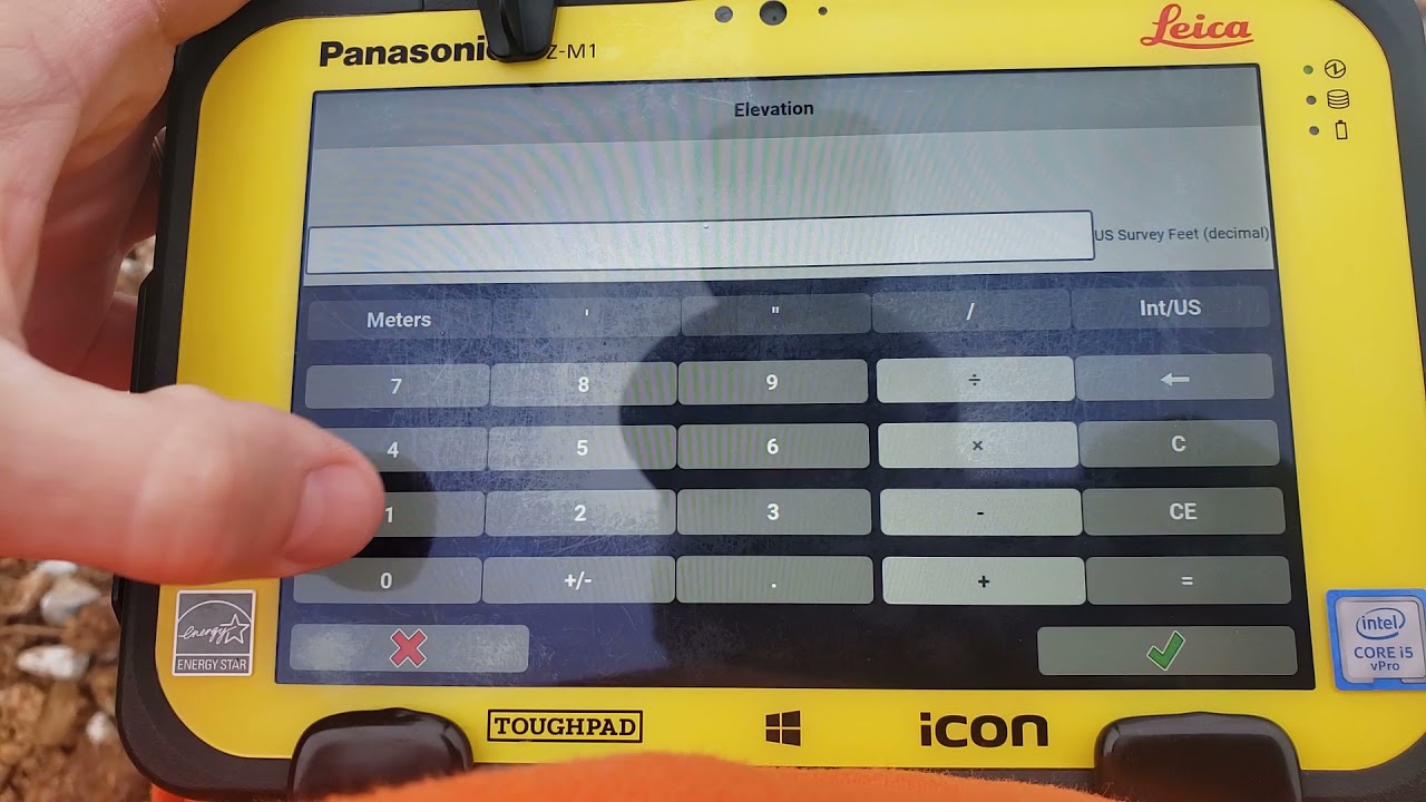 Leica iCON - Field Demo - Measure with Autologging - Checks - Report