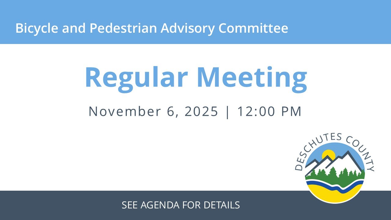 11/6/2025 - Bicycle and Pedestrian Advisory Committee