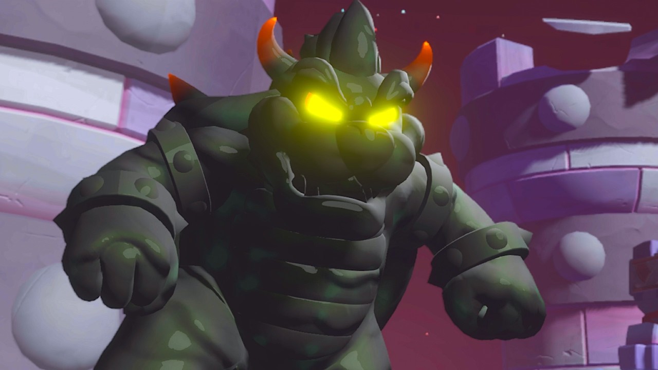 Bowser Meets Dark Bowser - Mario Rabbids Sparks of Hope