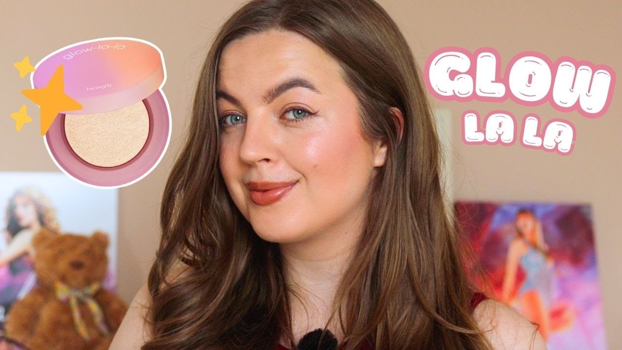 Benefit Glow La La Highlighter Review! 🤩 Shade Raya