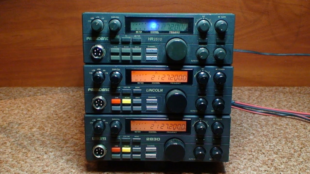 CB Radio Repair & Tuning - Uniden 2830 - President Lincoln - President HR 2510