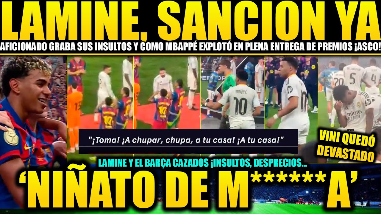 GRABAN A LAMINE YAMAL DESPRECIANDO AL REAL MADRID Y MBAPPÉ EXPLOTA CONTRA EL  ¡DICEN DE TODO! ASCO