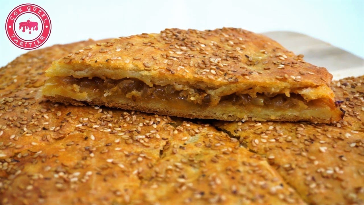 Soğanlı Susamlı Girit Böreği 🔝 En Lezzetli Girit Böreği Tarifi | El Açması Börek Tarifleri Kolay